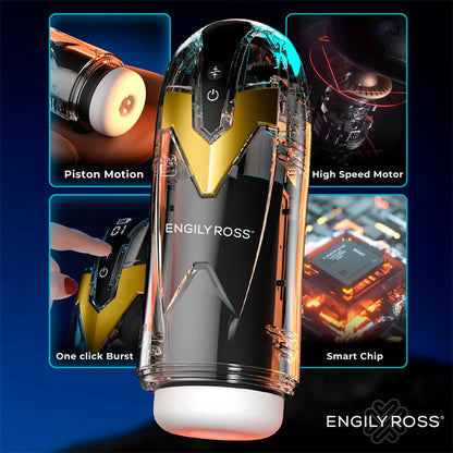 Bloster Masturbador Masculino Automatico con Thrusting