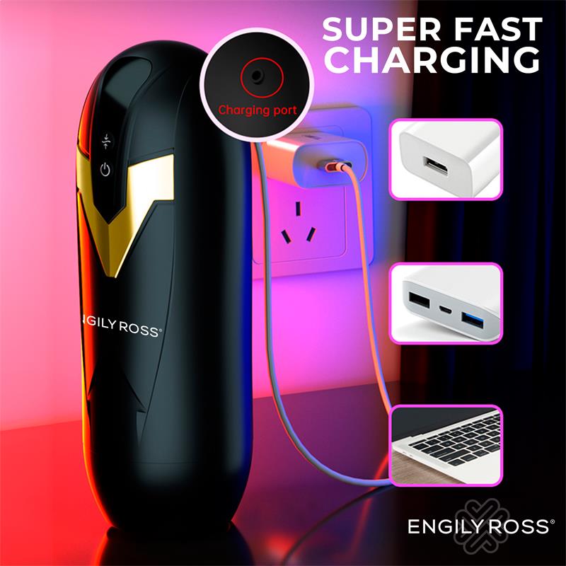 Bloster Masturbador Masculino Automatico con Thrusting