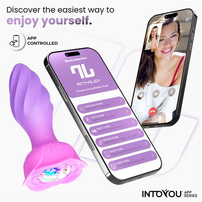 Moxy Plug Anal con Rotacion 360º con App