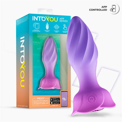 Moxy Plug Anal con Rotacion 360º con App