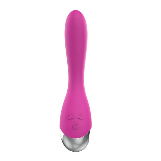 Vibrador 6 Funciones USB Rosa