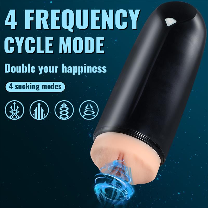 Zona Masturbador con Efecto Succion y Vibracion