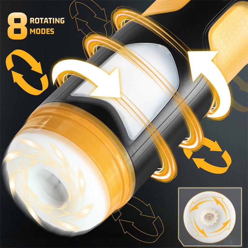 Alston Masturbador con Thrusting y Rotacion