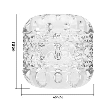 Crystle 3d Masturbador Doble Entrada