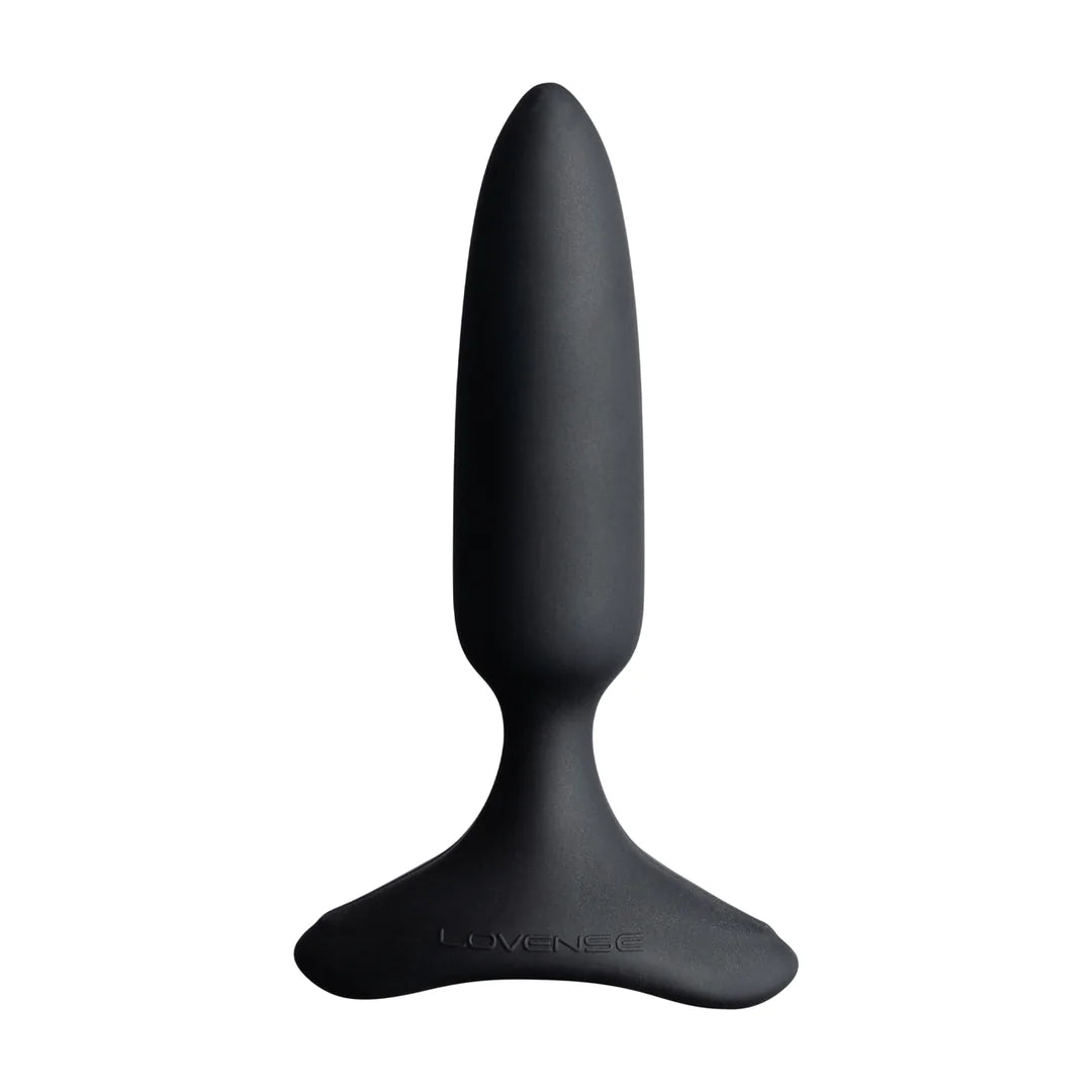 Hush 2 - Plug vibrador controlado por app - 2,5 cm - Negro