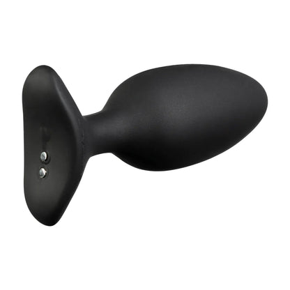 Hush 2 - Plug vibrador controlado por app - 3,8 cm - Negro