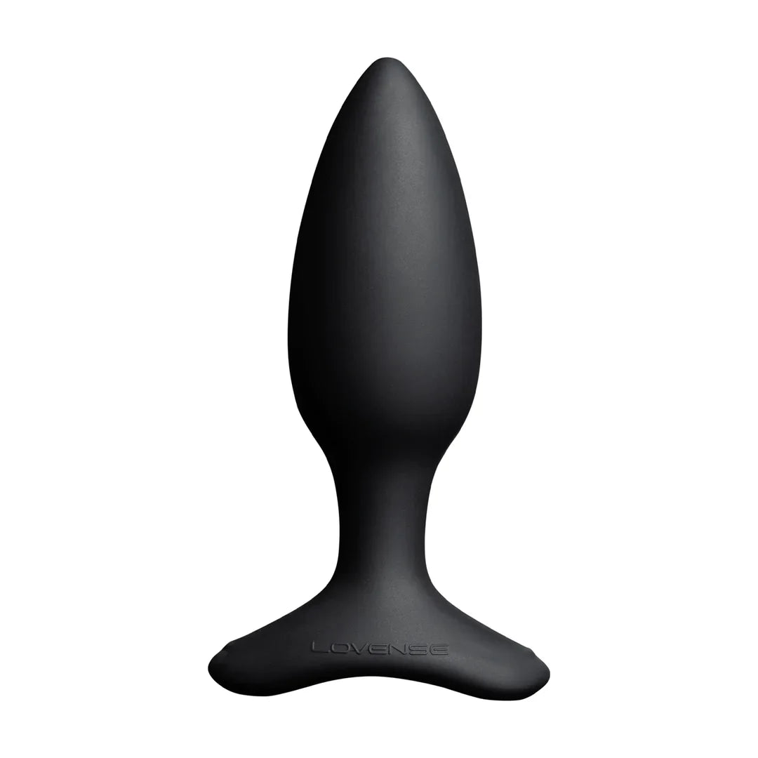 Hush 2 - Plug vibrador controlado por app - 3,8 cm - Negro