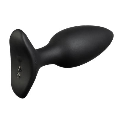 Hush 2 - Plug vibrador controlado por app - 4,4 cm - Negro