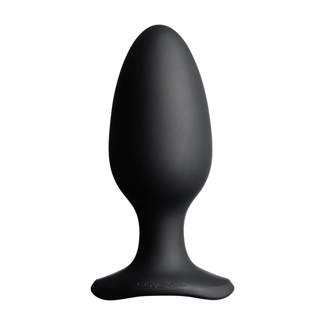 Hush 2 - Plug vibrador controlado por app - 5,7 cm - Negro